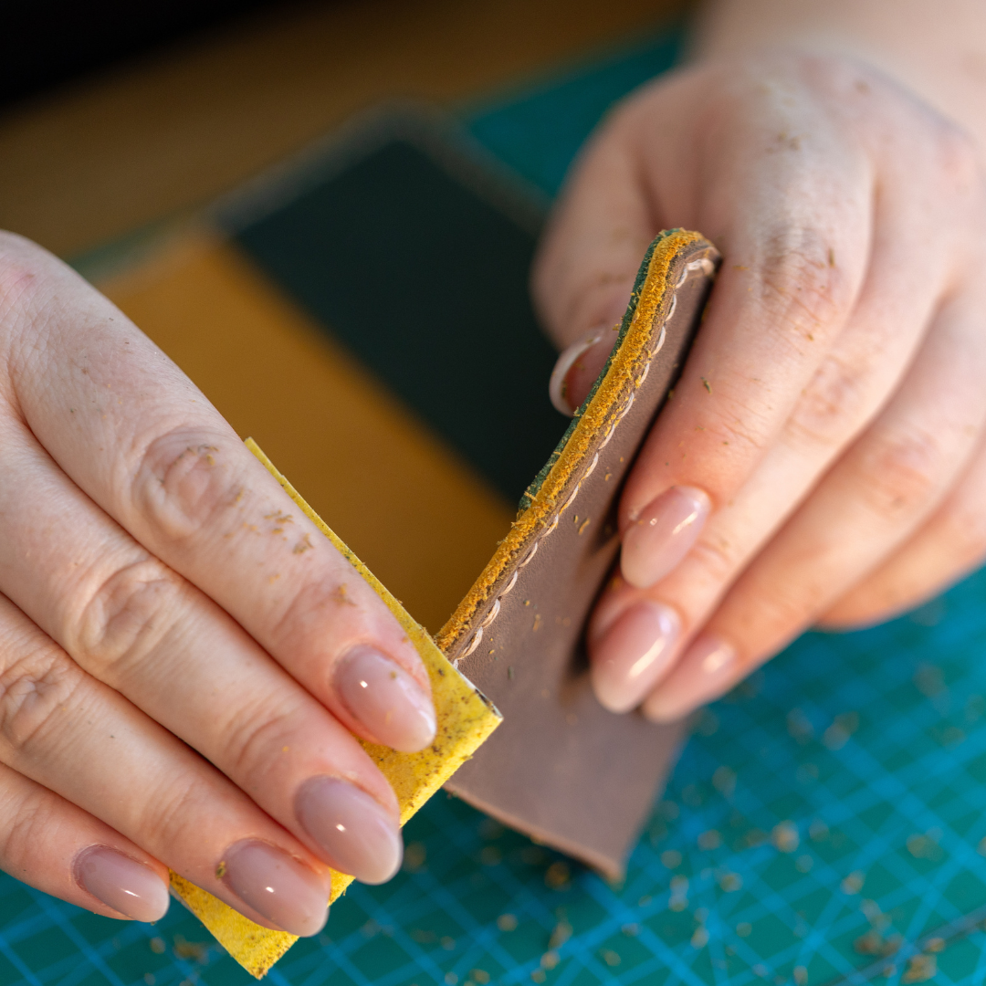 Набір для виготовлення шкіряних виробів «Гаманець»