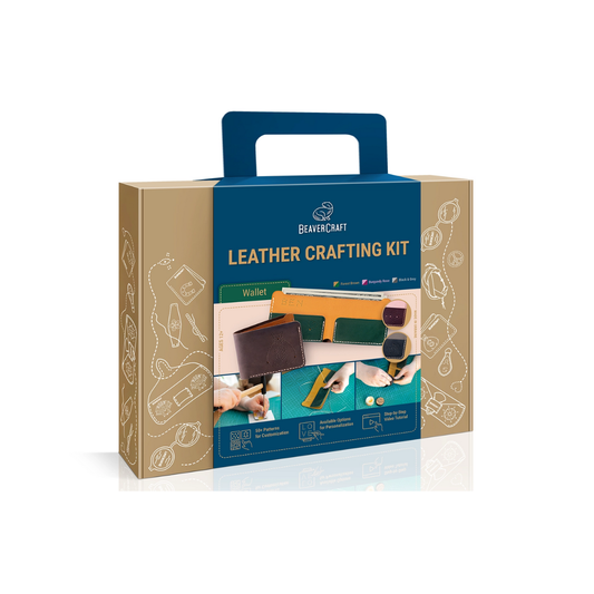 Набір для виготовлення шкіряних виробів «Гаманець»